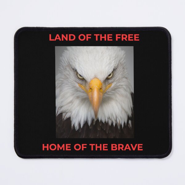 Item preview, LAND OF THE FREE HOME OF THE BRAVE designed and sold by Julartwear.