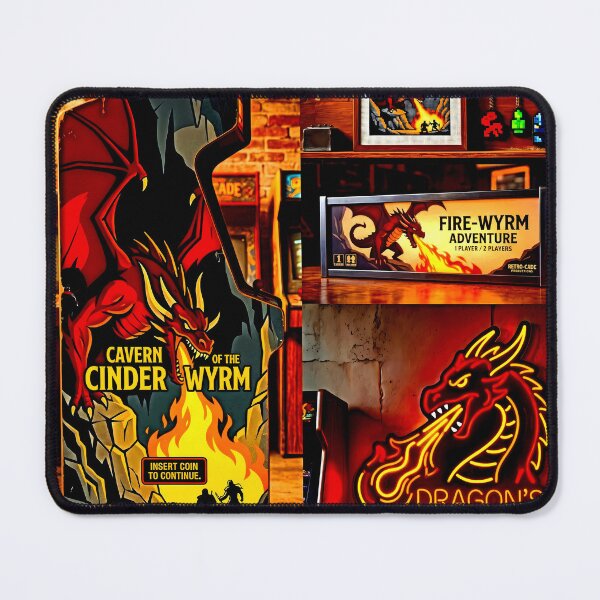 Item preview, Retro Arcade capter Themed Decor designed and sold by Cyber-ART-Studio.