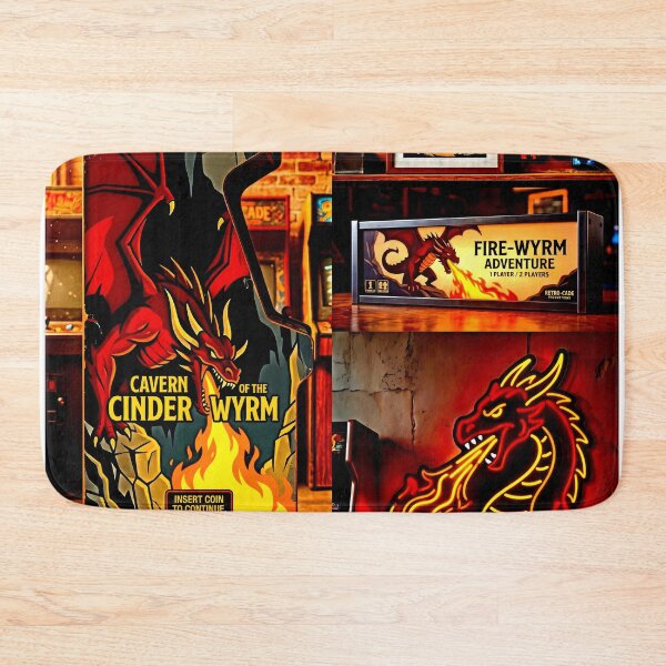 Item preview, Retro Arcade capter Themed Decor designed and sold by Cyber-ART-Studio.