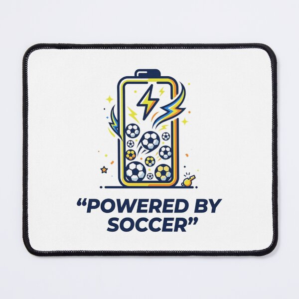 Item preview, Powered By Soccer designed and sold by Meemaart.
