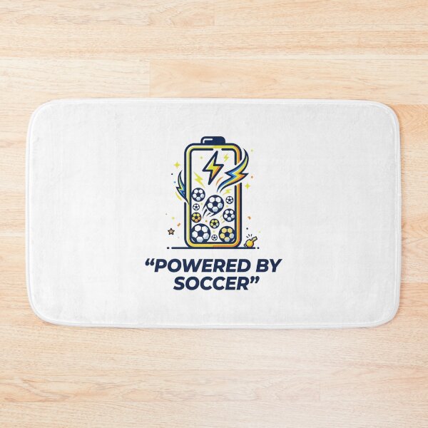 Item preview, Powered By Soccer designed and sold by Meemaart.
