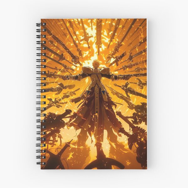 Item preview, Gilgamesh | Golden King of Heroes Anime Warrior – Epic Weapon Storm Fantasy Art, Legendary Battle Aesthetic designed and sold by Dyan4.