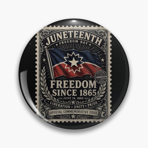 Item preview, Vintage Juneteenth Freedom Day Since 1865 Official Commemorative Stamp Graphic designed and sold by RuperDelois.