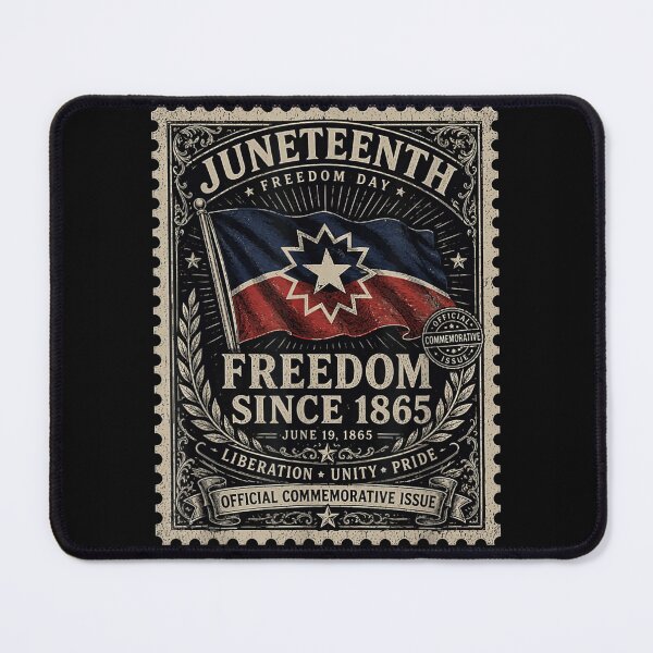 Item preview, Vintage Juneteenth Freedom Day Since 1865 Official Commemorative Stamp Graphic designed and sold by RuperDelois.