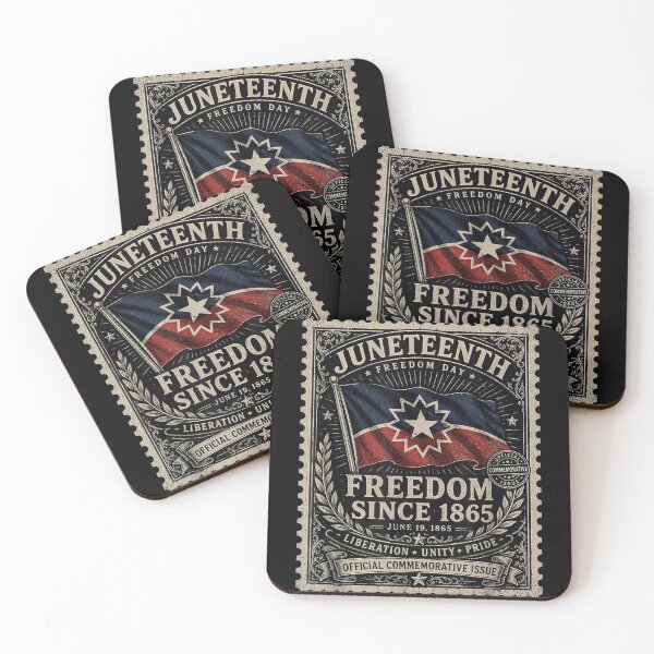 Item preview, Vintage Juneteenth Freedom Day Since 1865 Official Commemorative Stamp Graphic designed and sold by RuperDelois.