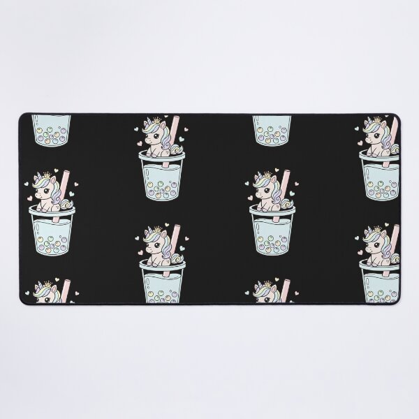 Item preview, Cute Kawaii Unicorn Bubble Tea - Chibi Boba Unicorn Sticker designed and sold by Exquisite Design Studio „Paculówka”.