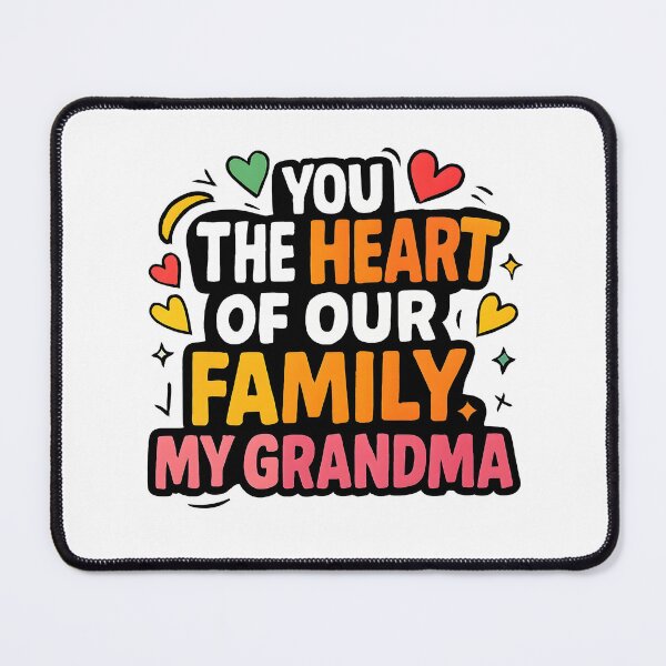 Item preview, Heart of Our Family Grandma Gift Design designed and sold by Nuvoro Gifts.
