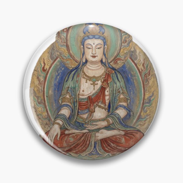 Item preview, Guanyin - Dunhuang Mural Art designed and sold by Enchanting East.