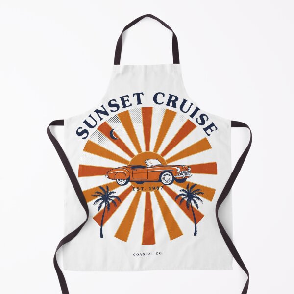 Item preview, Sunset Cruise | Vintage Design designed and sold by Ink And Inspire.