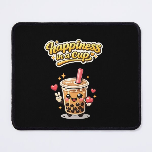 Item preview, Cute Boba Tea Happiness in a Cup designed and sold by Dreamy fantasy design.