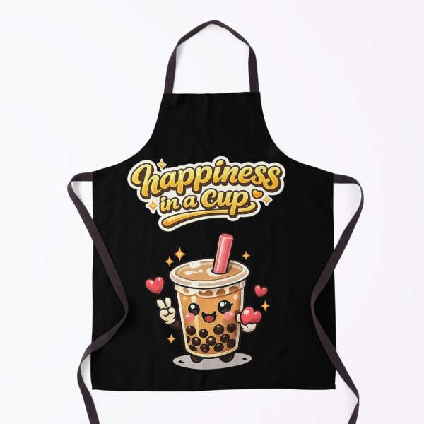 Item preview, Cute Boba Tea Happiness in a Cup designed and sold by Dreamy fantasy design.