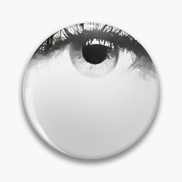 Item preview, The Watcher Dark Abstract Eye Sketch designed and sold by Silent.Lines.