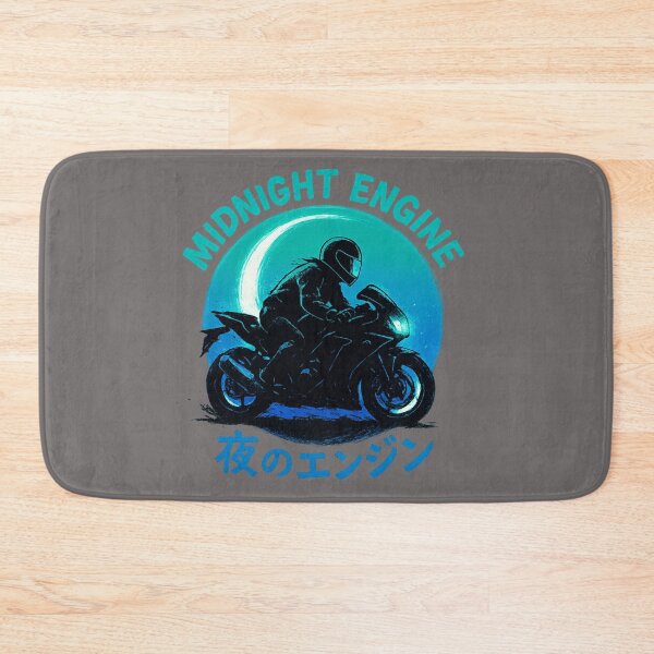 Item preview, Midnight Engine 夜のエンジン – Neon Biker Spirit designed and sold by SiseonStudio.