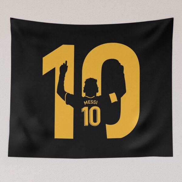 Artikelvorschau, Messi Nummer 10 WM 2026 GOAT Silhouette Design entworfen und verkauft von SaryaSmyth19.