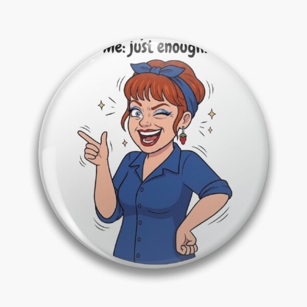 Item preview, Some People Too Much Me Just Enough Funny Sassy Woman T-Shirt designed and sold by POTOTSKA.