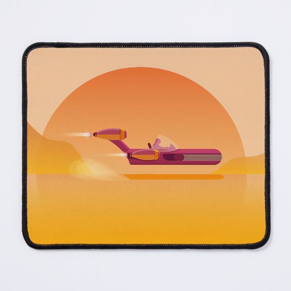 Item preview, Sunset Speeder – Retro Futuristic Escape designed and sold by PosterFuel.