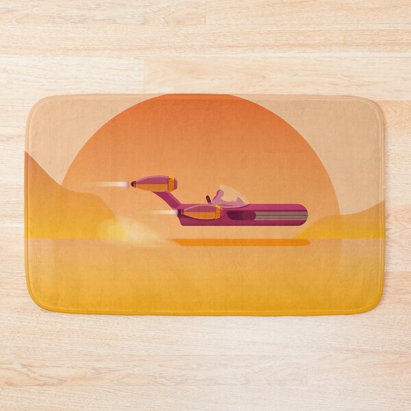 Item preview, Sunset Speeder – Retro Futuristic Escape designed and sold by PosterFuel.