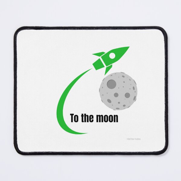 Item preview, Day trading- To the Moon- Crypto trading designed and sold by Bullrunprints.