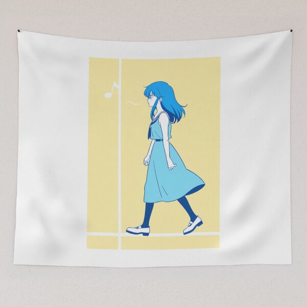 Item preview, Marche Urbaine - Silhouette Profile Stylized designed and sold by AnimeShin.