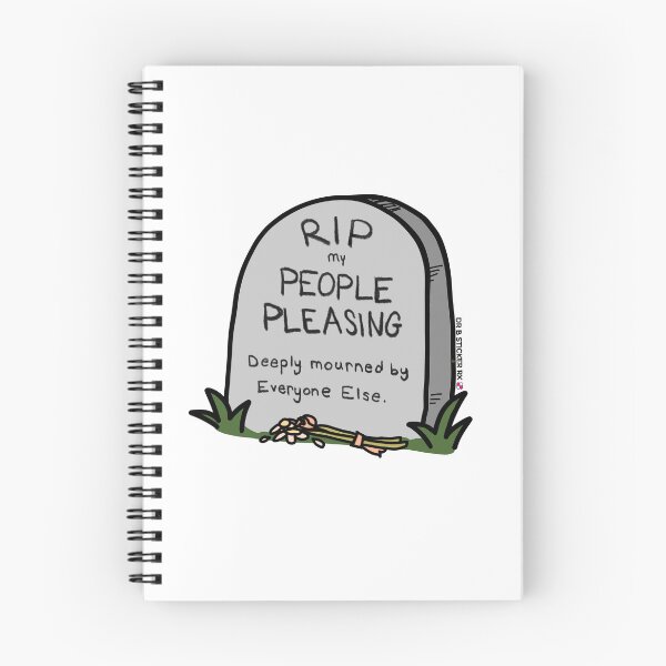 Item preview, RIP People Pleasing | Funny Boundaries Sticker | Recovering People Pleaser Gift designed and sold by Dr. B Sticker Rx.