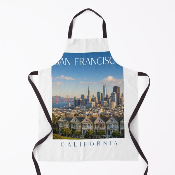Item preview, San Franscisco CityScape Travel Poster designed and sold by greatlakesimage.