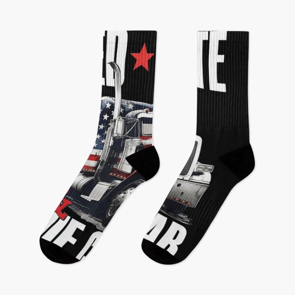 Item preview, Patriotic Red White And Blue Collar American Flag Semi Truck Graphic designed and sold by EricCotanori.