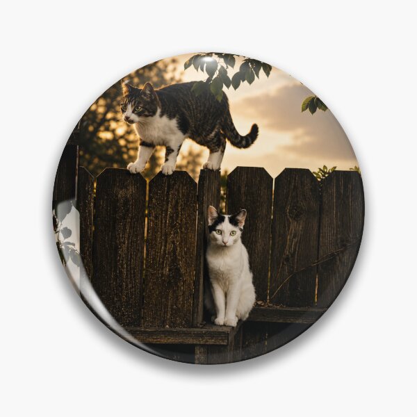 Item preview, Cats on the Fence designed and sold by Kimberly Palmer.