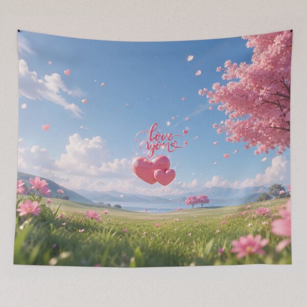 Item preview, Blossom Sky Love Serenade designed and sold by BlissBlvdShop.