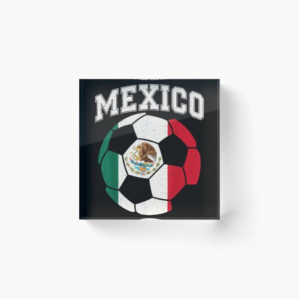 Item preview, Vintage Distressed Mexico Soccer Ball National Flag Football Sports Fan Merch designed and sold by EricCotanori.