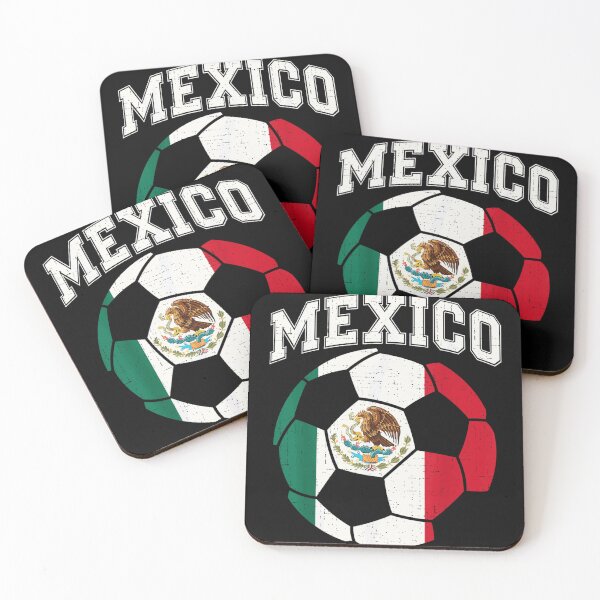 Item preview, Vintage Distressed Mexico Soccer Ball National Flag Football Sports Fan Merch designed and sold by EricCotanori.