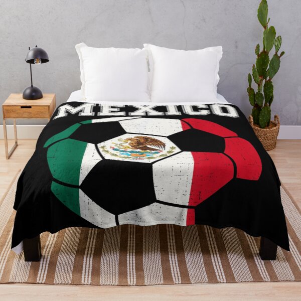 Item preview, Vintage Distressed Mexico Soccer Ball National Flag Football Sports Fan Merch designed and sold by EricCotanori.