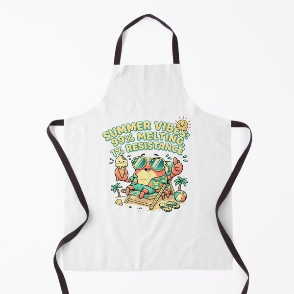 Item preview, Summer Vibes 99% Melting 1% Resistance Funny Crab designed and sold by CreativeNest Prints.