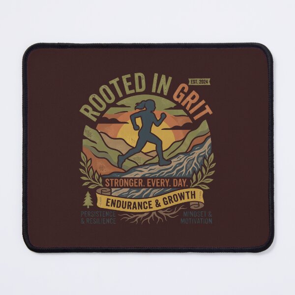 Item preview, Rooted in Grit. designed and sold by MyHappyArtShop.