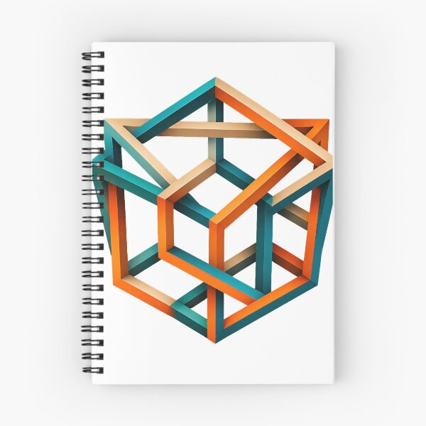 Item preview, Interlocking Impossible Cubes Optical Illusion  designed and sold by Jaideep Walia.