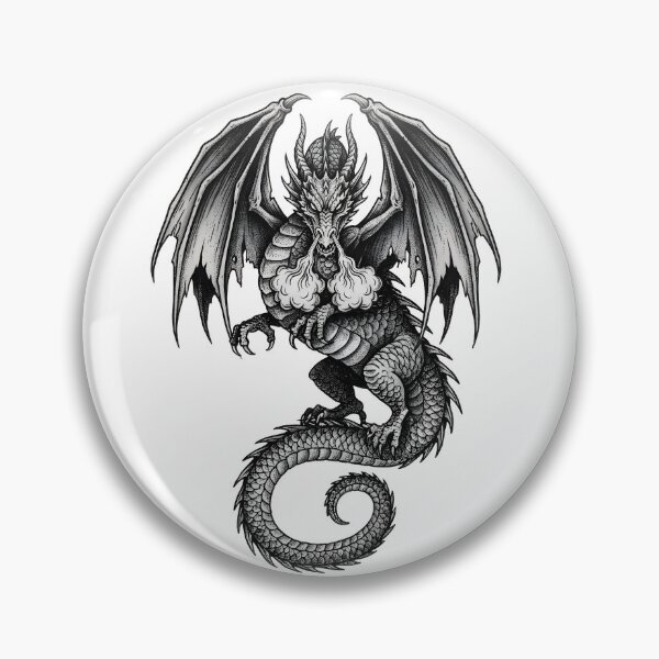 Item preview, Ancient Smoke Dragon Illustration designed and sold by Darkness Hole.