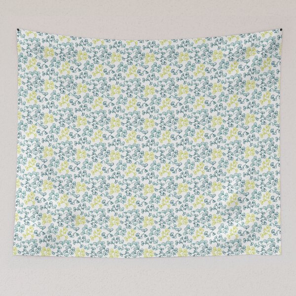 Item preview, Gingko leaf Pattern designed and sold by The Painted Lamb.