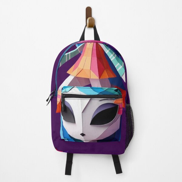 Item preview, Geometric Alien Girl designed and sold by unboxedbyJuls.