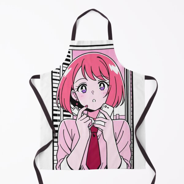 Item preview, Pastel Portrait - Young woman with pink hair and purple eyes designed and sold by AnimeShin.