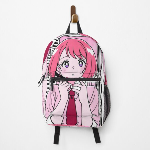 Item preview, Pastel Portrait - Young woman with pink hair and purple eyes designed and sold by AnimeShin.