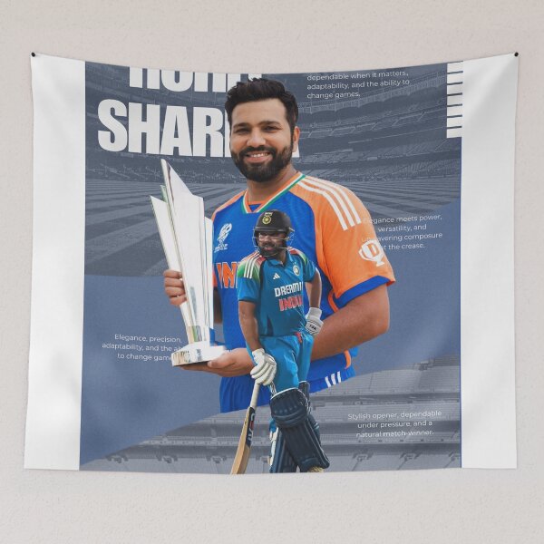 Item preview, Rohit Sharma designed and sold by Speed & Sport.