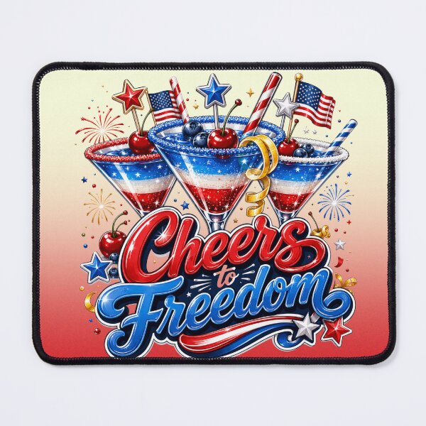 Item preview, Cheers To Freedom | Patriotic designed and sold by skkyfaithArtz.