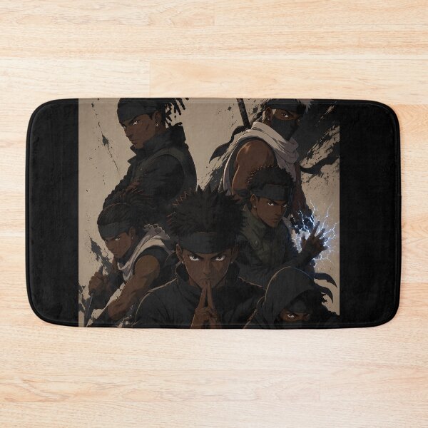 Item preview, Black ninjas with hidden powers lurking in the shadows designed and sold by Lkimi.