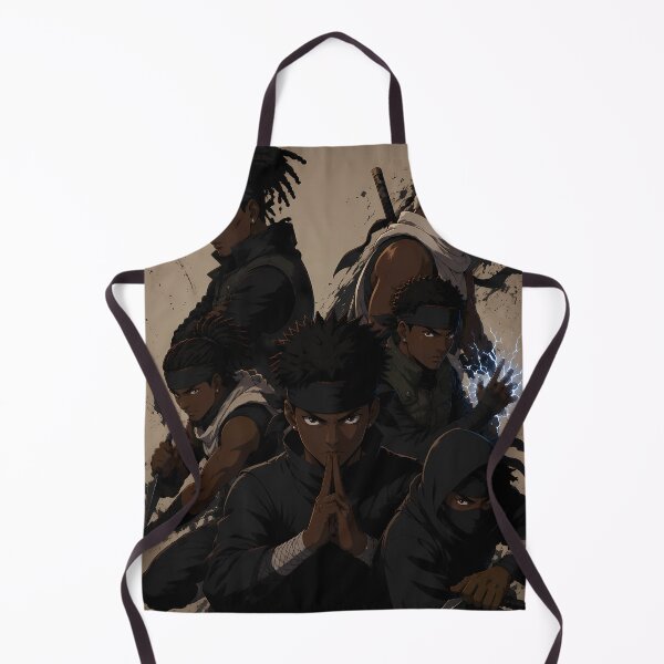 Item preview, Black ninjas with hidden powers lurking in the shadows designed and sold by Lkimi.