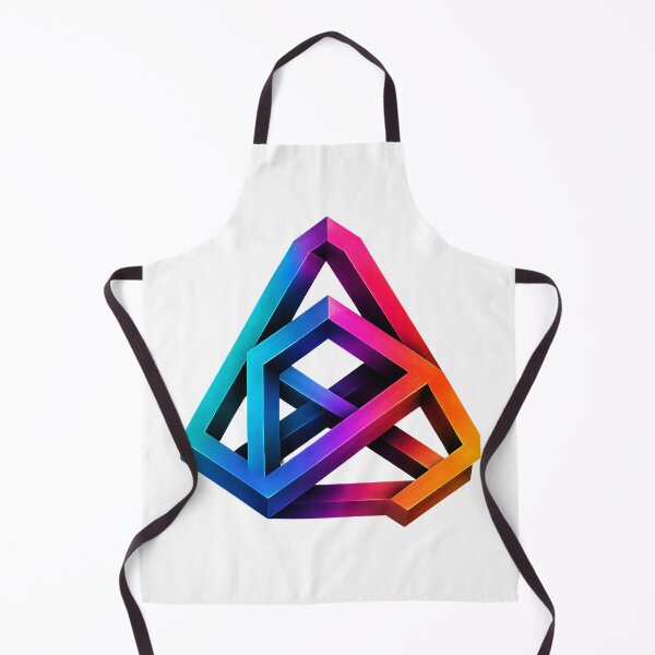 Item preview, Neon Impossible Triangle Optical Illusion designed and sold by Jaideep Walia.