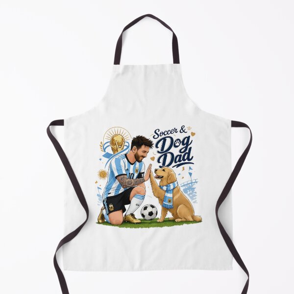 Item preview, Messi Argentina Golden Retriever Dog Dad Kawaii World Cup 2026 designed and sold by Ashley critters.