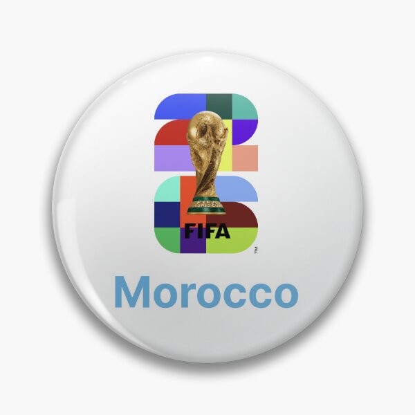 Item preview, FIFA World Cup Trophy 2026 Football Soccer Fan Design - Morocco designed and sold by t-patterns.