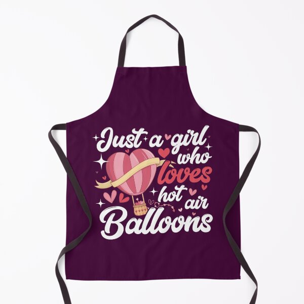 Item preview, Just A Girl Who Loves Hot Air Balloons designed and sold by Oddi-felixx.