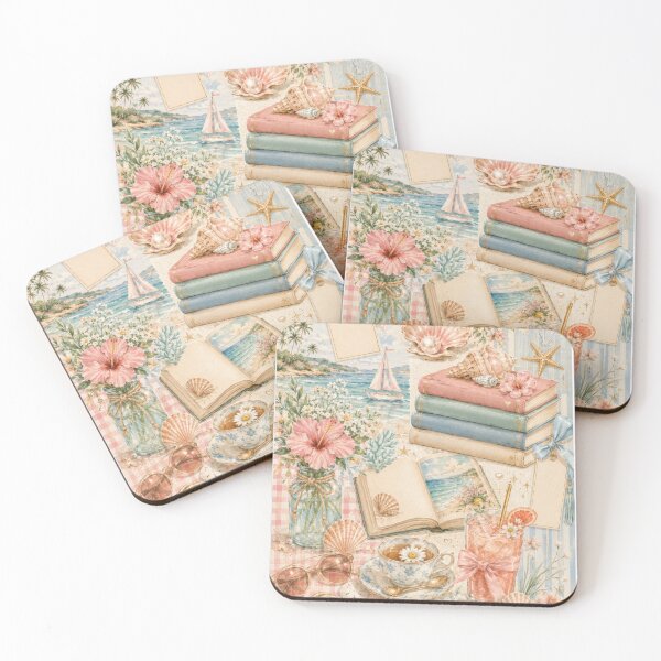 Item preview, Coastal Book Lover Beach Reading Aesthetic Summer Reader designed and sold by Sasikharn.
