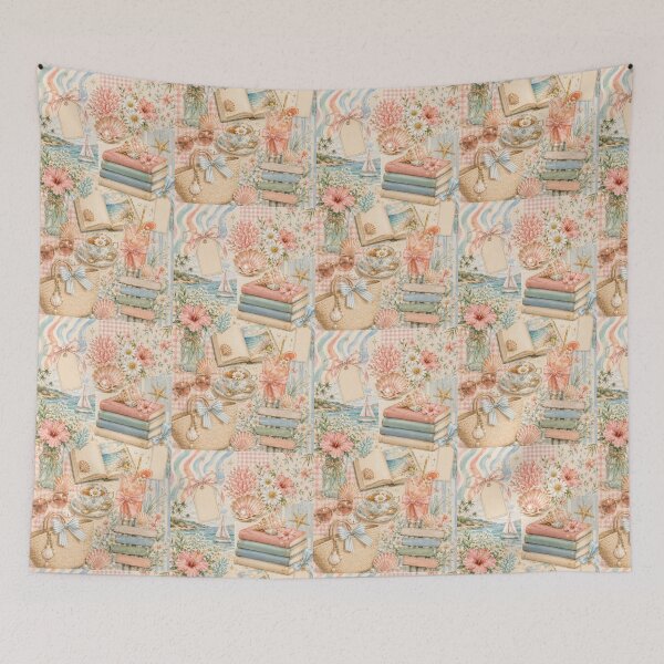 Item preview, Coastal Book Lover Beach Reading Aesthetic Summer Reader designed and sold by Sasikharn.