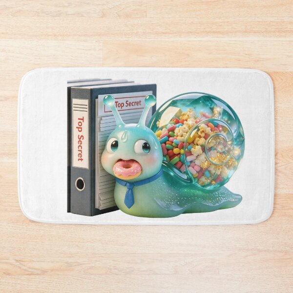 Item preview, Emerald Snail - Office Snack Thief: The Top Secret Donut designed and sold by ABYSSLAB.